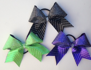 Rhinestone Cheer Bow