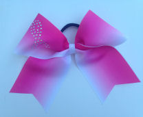 Sublimated Pink Breast Cancer Bow